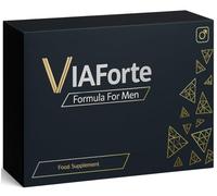 VIAForte Blue High Strength Power Pills for Men UK | Stamina, Endurance & Longer Performance Supplement | Fast Acting | Male Enhancing Tablet | Lasting Firmness | 6 Capsules | 1000mg