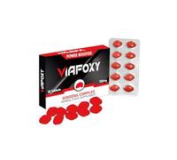 VIAFOXY | 700MG | Ginseng and Herbal Food Supplement for Men | The Most LIBIDO Booster | Effective| Natural | Powerful | and Fast Acting Food Supplement for Men | Pack of 10 Tablets.