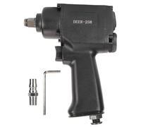 ViaGasaFamido 1/2in Air Impact Wrench Pneumatic Impact Gun 880ft Lb Nut Breaking Torsion with Double Hammer Impact Mechanism 5 Position Regulator for Auto Repair Maintenance