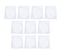 ViaGasaFamido 10 Pcs Hydrogel Nipple Pads Reusable Breathable Soothing Gel Pads Water Drop Shape for Nursing Mothers Breastfeeding Comfort Soreness Relief