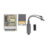 ViaGasaFamido 150W PoE Injector, AC Power Supply with Mini Distributor and Protection for 10 100 1000Mbps Network