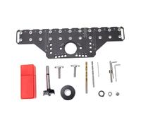 ViaGasaFamido 2 in 1 Shelf Pin Jig, 32mm Spacing, 35mm Hinge Guide