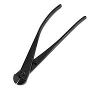 ViaGasaFamido 210mm Bonsai Cutter Professional Branch Cutter Grade Manganese Steel Alloy Wire Cutters Round Gardening Bonsai Tools Black