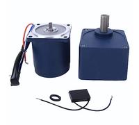 ViaGasaFamido 220V AC Geared Motor 15W 3IK15GN-C Set Speed + Gear Box 50K Reduction Ratio 0.15A Electric Motor Power Tool Parts Electric Motor Accessories,Geared motor