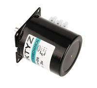 ViaGasaFamido 28W AC220V Permanent Magnet Synchronous Motor, Large Moment of Force, Metal Gear, Pure Copper Wire Coil, Low Noise Design, for Instrument Automation Gluing Machine (5 turns)