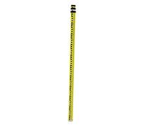 ViaGasaFamido 3 Meter Aluminum Alloy Tower Ruler Telescopic Ruler with Double Sided, Injection Molded Segment Joints and High Strength Locking Buttons, Portable Design and Good Stability,