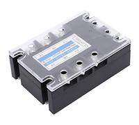 ViaGasaFamido 3 Phase Solid State Relay, DC-AC SSR3/0324880A 480V, R-C Buffer, 80A AC Load, 3-32VDC Control Voltage, European CE Certification, Automation Control Fields, ABS Material