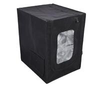 ViaGasaFamido 3D Printer Enclosure Kit Fireproof Temperature Control Protective with LED Light Strip for P1 X1 A1 Series Ender 3 V3 Series