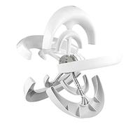 ViaGasaFamido 5 Blade Wind Turbines Kit 100W Wind Power Generator with Low Start Speed External Rotor AC Motor for Boats Charging White Lantern Type (48V)