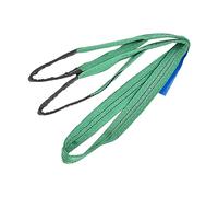 ViaGasaFamido 50mm Width Green Polyester Lifting Slings 2T Bearing Thickening and Widening Design Flat Lifting Webbing for Ships, Machinery, Ports, Transportation,Power,Engineering (2m (6.56ft))