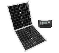 ViaGasaFamido 50W Solar Panels, Polysilicon Folding Solar Panel 2A