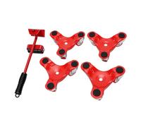 ViaGasaFamido 5Pcs Furniture Moving Dolly Set 200 Lbs Load