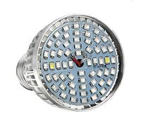 ViaGasaFamido 60W E27 LED Grow Light Bulb Full Spectrum for Indoor Plants Hydroponic Garden, Energy Saving Plant Light for Greenhouse Vegetables Flowers