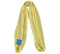 ViaGasaFamido 65mm Wide Yellow PES Round Sling 3T Bearing Endless Design Flexible Ring Shaped Sling for Ship, Machinery, Port, Transportation and Electric Power (4m)