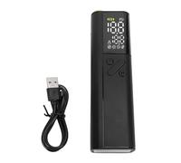 ViaGasaFamido 70s Fast Inflation 3 to 18psi Electric Ball Pump Dual Digital LED Display Automatic Ball Pump Multifunctional Inflator Pump for Basketball, Football, Rugby and Volleyball