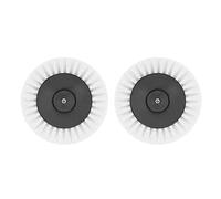 ViaGasaFamido 85mm Polypropylene Electric Drill Brush Head with 6.35mm Connector for Decoration, Home Cleaning Up Gaps (White)