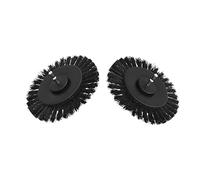 ViaGasaFamido 85mm Polypropylene Electric Drill Brush Head with 6.35mm Connector for Decoration, Home Cleaning Up Gaps (Black)