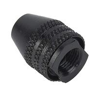 ViaGasaFamido 8mm Chuck Collet Adapter Converter, Durable and Compact Design, 0.5-3.2mm Clamping Range for Electric Drills and Grinders, Ideal for and Professional Use (Short Tail 8mm)