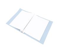 ViaGasaFamido A4 Notebook Waterproof PU Leather Refillable with Dot Grid Graph Blank Pages for Note Taking Study Work Planning Mind Mapping