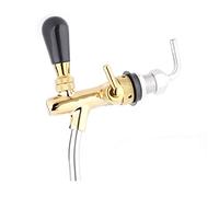ViaGasaFamido Adjustable Beer Tap Faucet Draft Shank,Stainless Steel G5/8 Easy to Home Bar Kegging Tools, for Daddy/Father(Gold),Other Fasteners