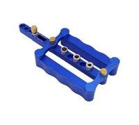 ViaGasaFamido Adjustable Dowel Jig Kit with Self Centering Feature for Accurate Hole Positioning, Includes 6mm 8mm 10mm Pins for Woodworking