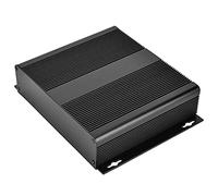 ViaGasaFamido Aluminum/highly Permeability Alloy Protection Box The Printed Circuit Plate for Newspapers 48 X 204 X 160 Mm The Black Bladder
