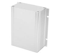 ViaGasaFamido Aluminum Printed Circuit Board Instrument Box, Split Type Electrical Boxes, Aluminum Alloy Cover, for, Heat Dissipation, with Sand Silver Color, 39 * 88 * 100mm Size