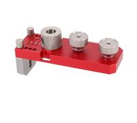 ViaGasaFamido Aluminum Profile Drill Guide High Precision Jig for Tapping Aluminum Profiles 20 30 40 Series Complete with Countersink Drills