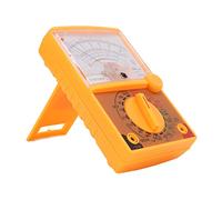 ViaGasaFamido Analog Multimeter, Small Back Support Frame, Anti-slip Design, High Definition Scale, Multiple Measuring Ranges, Built-in Circuit Boards for Safety, ABS Material, for TY-360TRX