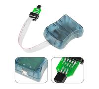 ViaGasaFamido AVRISP MkII Downloader, USB Interface, Supports WINXP Suitable for AVR Programming and Development