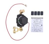 ViaGasaFamido Battery Disconnect Switch, Digital Battery Isolator, 250A with LED Display for RV Marine Truck ATV