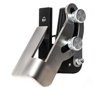ViaGasaFamido Belt Sander Angle Guide, Sharpening Jig 10-45 Degree | Stainless Steel, Easy Angle Setting, Secure Clamp Mount, Creates Consistent Bevels, Ideal Tool for Bladesmiths Woodworkers