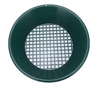 ViaGasaFamido Bottom Grid Design Manual Gold Panning Tool 350mm Panning Tool Tray Gold Washing Tool Accessory for Gold Mining and Beneficiation Experiment