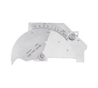 ViaGasaFamido Bridge Cam Welding Inspection Tool, Stainless Steel for Measuring Weld Depth, Fillet Size, Misalignment, for Welders and Inspectors