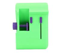 ViaGasaFamido Cardboard Cuts 3 Cm to 5 Cm Wide Width a Adjustable for Chat Scrap in Light Plastic Plastic (Green)