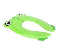 ViaGasaFamido Cartoon Pattern and Bright Color Make It Cute and Beautiful, Toilet Training, Portable Potty for Toddler, Foldable Travel Potty, Great for Public Toilets. (Green)