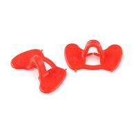 ViaGasaFamido Chicken Eye Glasses, Plastic Anti Pecking Goggles, 20Pcs for Poultry Farming, Prevent Feather Pecking and Increase Egg Production