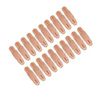 ViaGasaFamido Contact Tip Copper 20 PCS for 24KD MIG/MAG Welding Torch with High Conductivity and Fit for Electric Welding Applications (0.8)