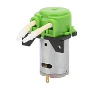 ViaGasaFamido DC12V Micro Peristaltic Pump, ABS Material, 39ml per Minute Rate, Ideal for Biochemical Experiments and Dosing Applications (Green)