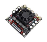 ViaGasaFamido Digital Amplifier Board, PCB Material, 2x300W Stereo Audio, Adjustable Gain for Android IOS Users with JL 5.1 Chip