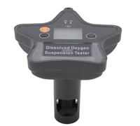 ViaGasaFamido Dissolved Oxygen Meter, Compact and Lightweight with LED Digital Display and Real Time Data Transmission, for Field Surveys, Aquaculture and Water Quality Testing