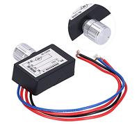 ViaGasaFamido Easy to Use, Highly Adjustable Speed Controller, Efficient and Versatile DC Motor Speed Controller with Plastic and Brass Material for Electromagnetic Speed-Regulating Motors,