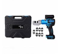 ViaGasaFamido Electric Hydraulic Crimping Tool Cordless Hydraulic Crimper Battery Terminal Crimper with 8 Dies 4-70mm² 60KN for BL BLX Battery Models