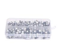 ViaGasaFamido Electrolytic Capacitor, SMD E Cap Capacitor Assortment Kit 1uF to 470uF 16-50V for Electronics Projects