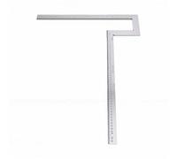 ViaGasaFamido Flange Square Pipefitter Tool Pipe Flange Alignment Tool 500x500 Mm Stainless Steel with Photo Etched Graduations for Checking Pipe Verticality Angular Deviation Parallelism