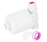 ViaGasaFamido Floating Ball Valve, Plastic Automatic Water Level Control Valve for Water Tanks and Pools, G1/2 in, Easy Installation, Durable Design, Efficient Management