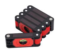 ViaGasaFamido Foldable Level Ruler, ABS Material, Multi Angle Woodworking Measuring Tool for Hobbyists and Professionals