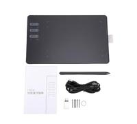 ViaGasaFamido Graphics Drawing Tablet, Battery Free Stylus 16384 Pressure Screenless Art Pad with 6 Shortcut Keys 4.49 x 6.81 in Active Area OS Support for Digital Art Artists