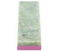 ViaGasaFamido Green Jade, Ruby Double Sided Sharpening Stone, Fine Polishing Mirror Effect, 3000 10000 Mesh, Portable Whetstone for Industrial Tool Grinding