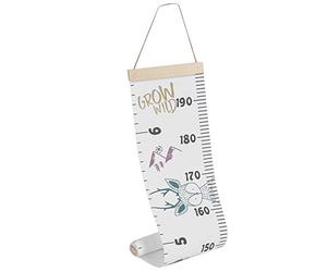 ViaGasaFamido Growth Height Chart Handing Ruler Wall Decor Height Indicator Adhesive Ruler Ready to Hang Nursery Decor Wall Hanging Canvas (1)